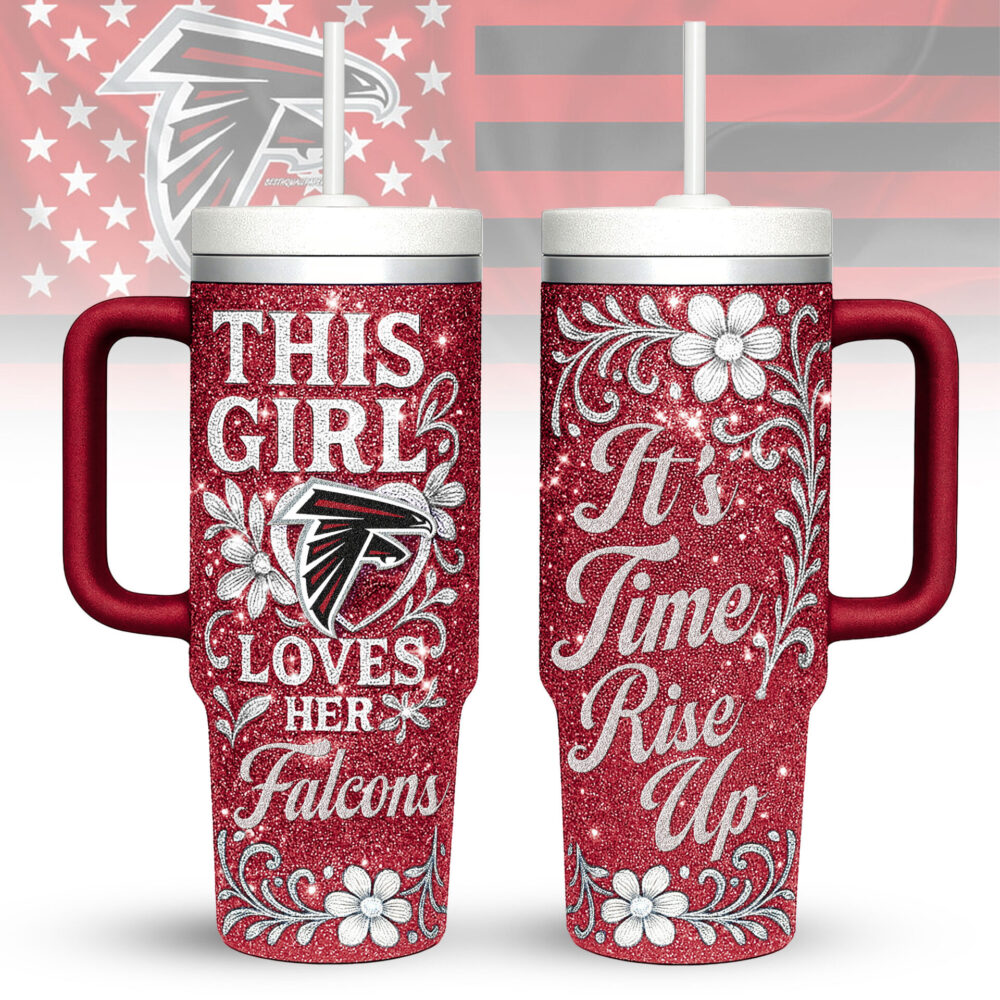 Atlanta Falcons | Premium 40oz Tumbler With Handle TD