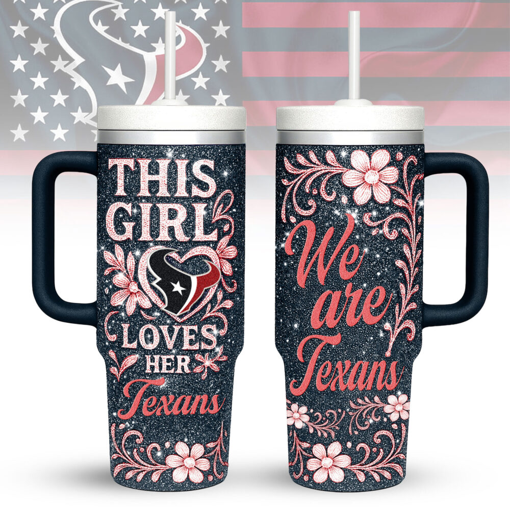 Houston Texans | Premium 40oz Tumbler With Handle TD