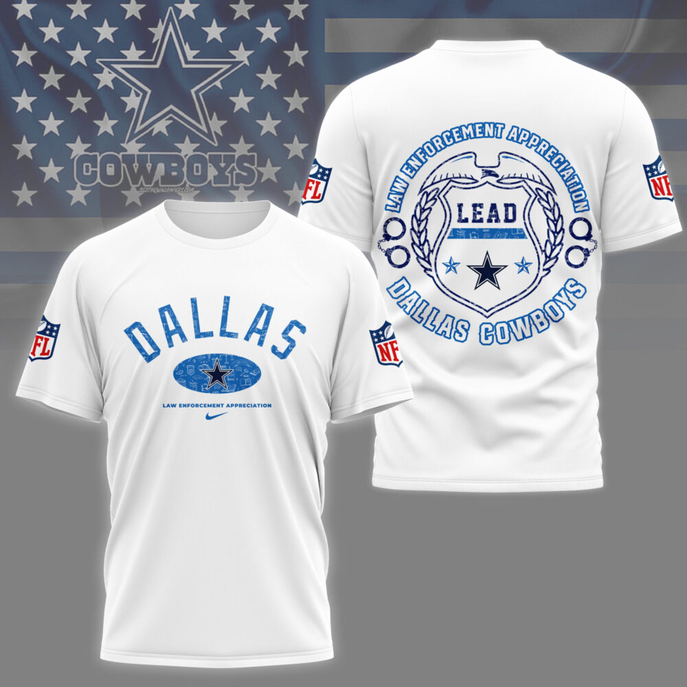 Dallas Cowboys | Premium Law Appreciation Month 3D Shirt NY