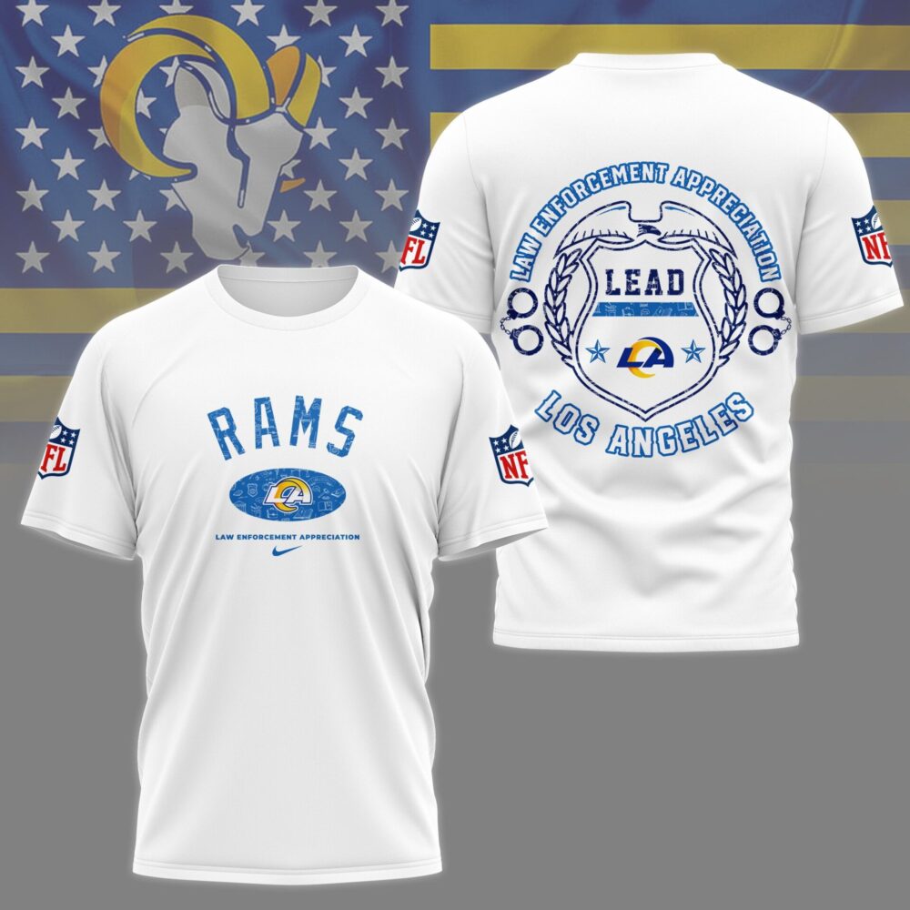 Los Angeles Rams | Premium Law Appreciation Month 3D Shirt NY