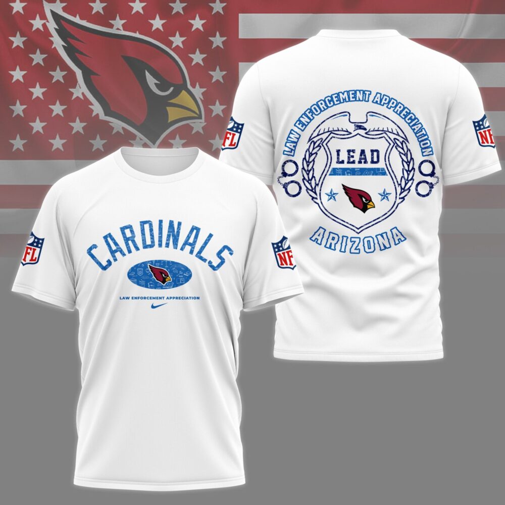 Arizona Cardinals | Premium Law Appreciation Month 3D Shirt NY