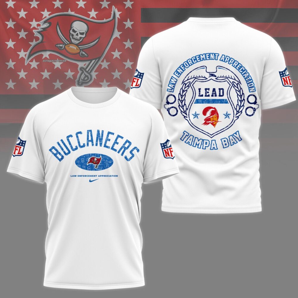 Tampa Bay Buccaneers | Premium Law Appreciation Month 3D Shirt NY