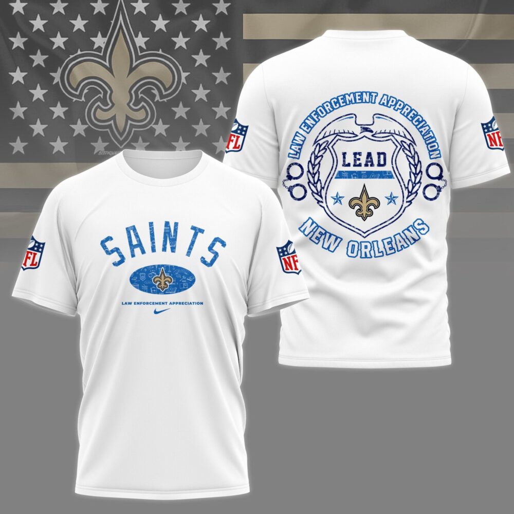 New Orleans Saints | Premium Law Appreciation Month 3D Shirt NY