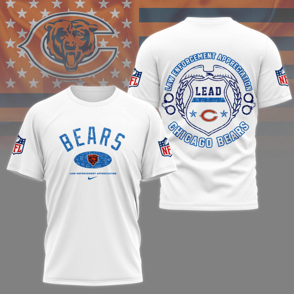 Chicago Bears | Premium Law Appreciation Month 3D Shirt NY