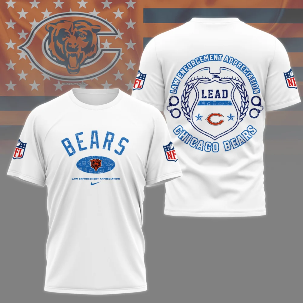 Chicago Bears | Premium Law Appreciation Month 3D Shirt NY