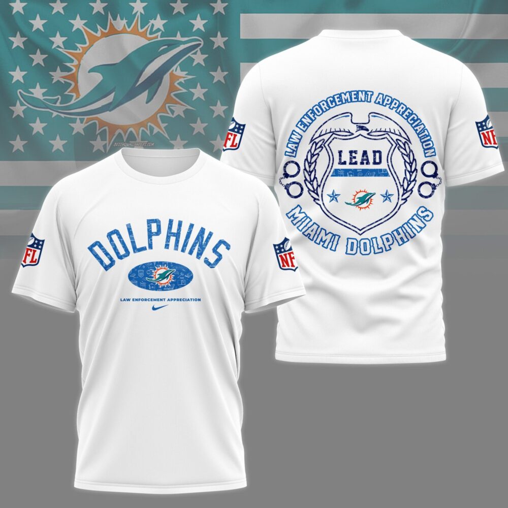 Miami Dolphins | Premium Law Appreciation Month 3D Shirt NY