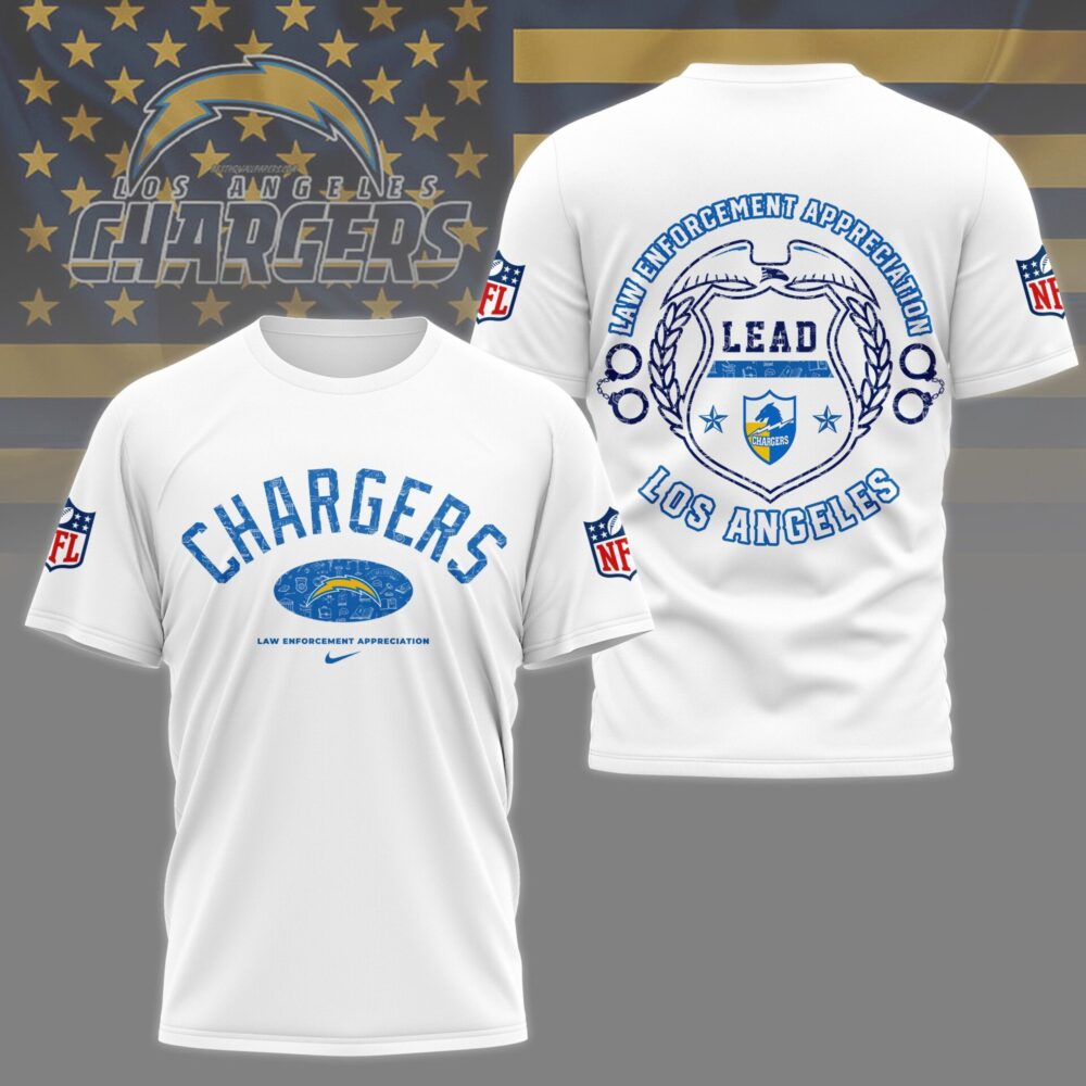 Los Angeles Chargers | Premium Law Appreciation Month 3D Shirt NY