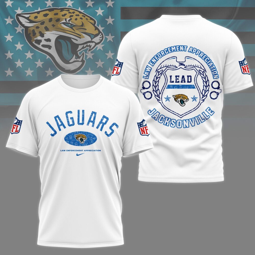 Jacksonville Jaguars | Premium Law Appreciation Month 3D Shirt NY