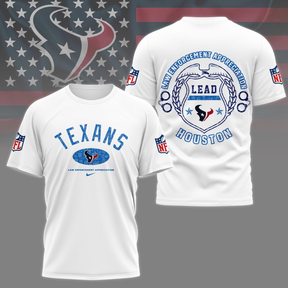 Houston Texans | Premium Law Appreciation Month 3D Shirt NY