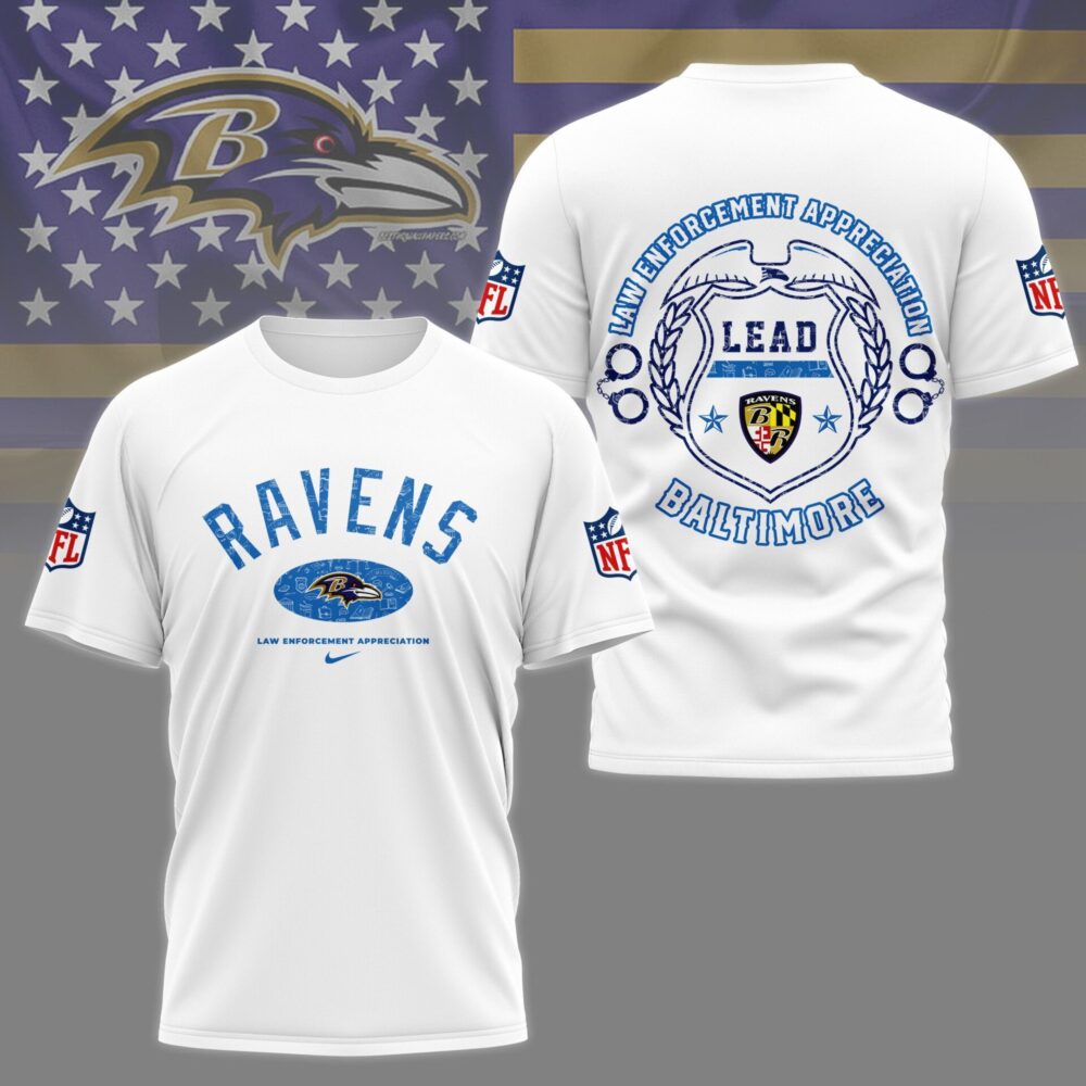 Baltimore Ravens | Premium Law Appreciation Month 3D Shirt NY