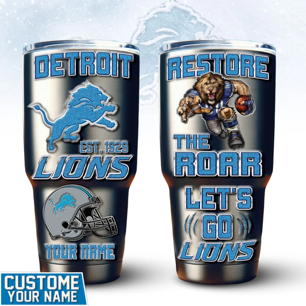 Detroit Lions | PREMIUM TUMBLER TD