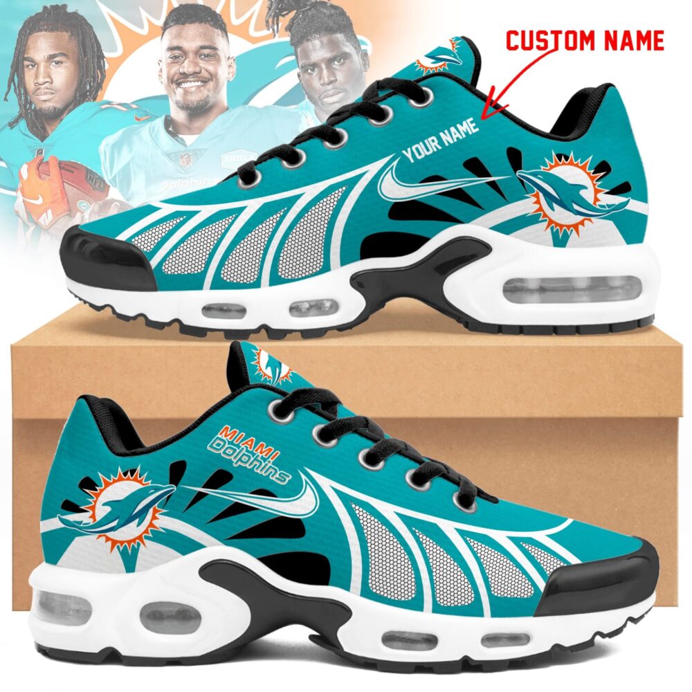 Miami Dolphins | Personalized Air Max Shoes Limited Edition TD 050625