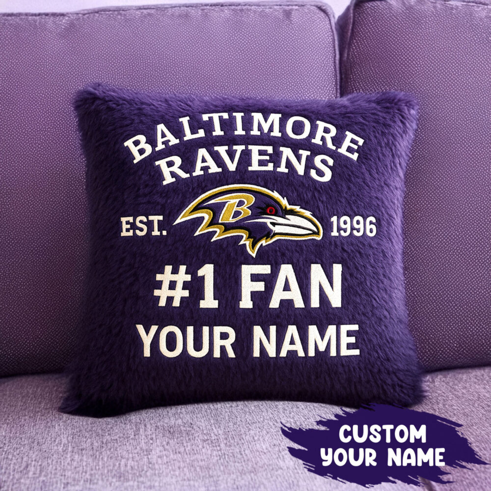 Baltimore Ravens | Premium Custom Decorative Pillow TD