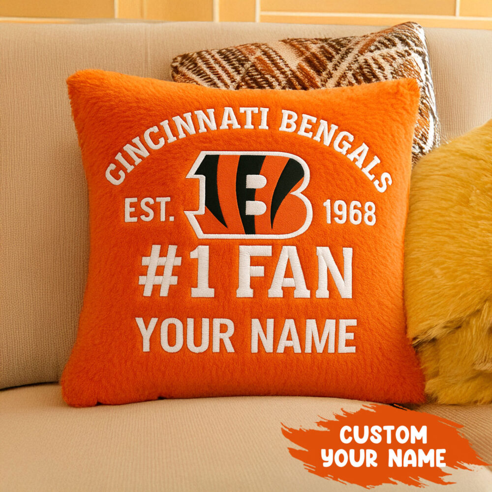 Cincinnati Bengals | Premium Custom Decorative Pillow TD