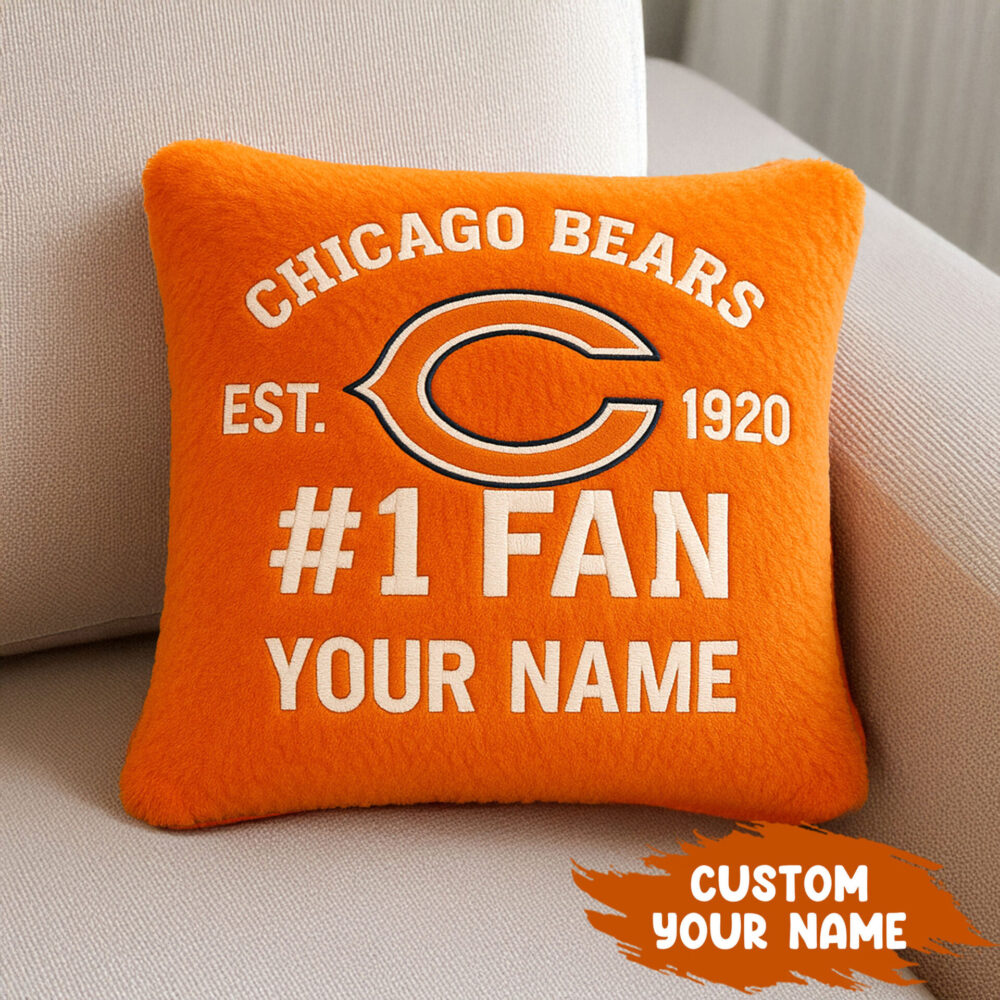 Chicago Bears | Premium Custom Decorative Pillow TD