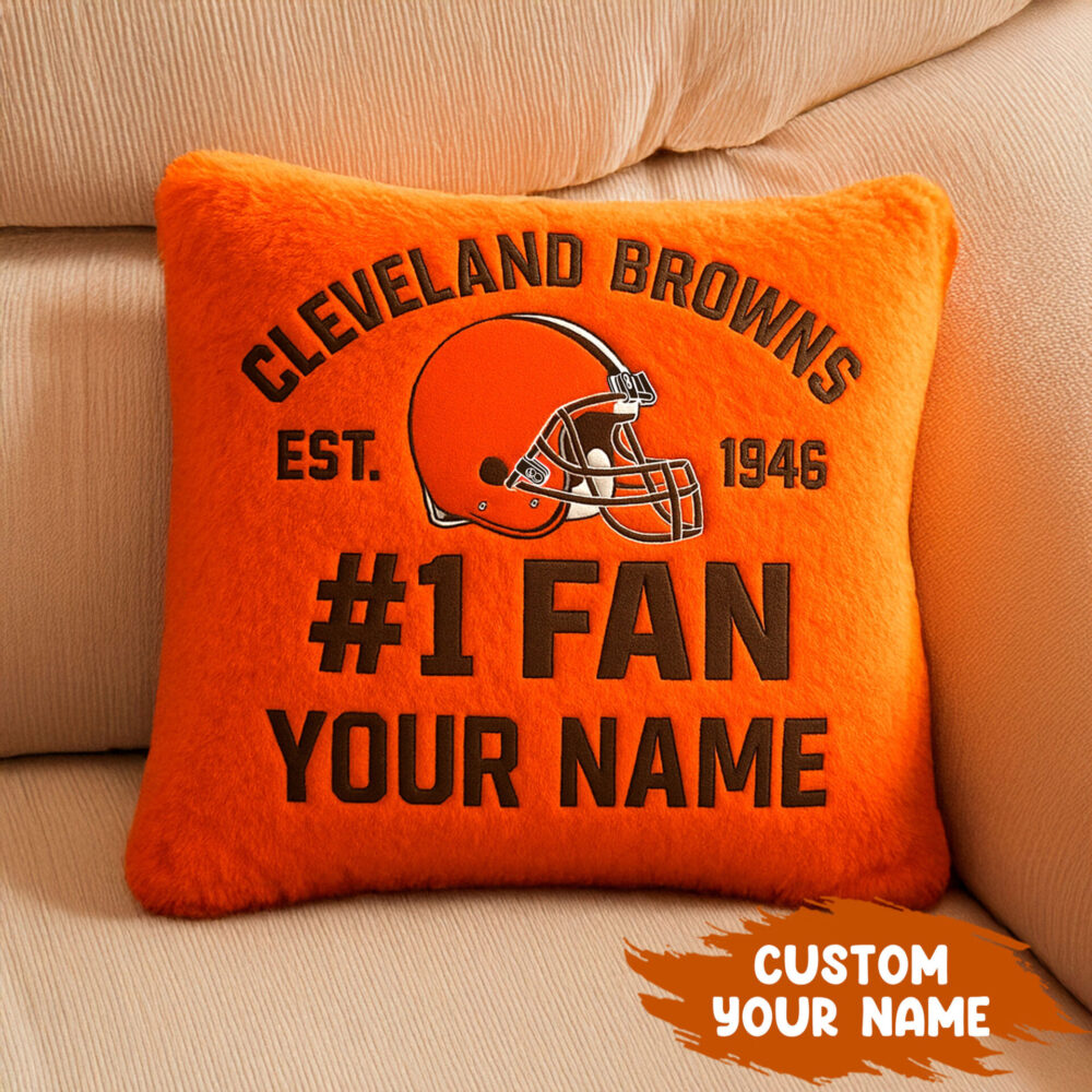 Cleveland Browns | Premium Custom Decorative Pillow TD