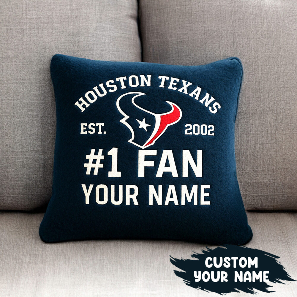 Houston Texans | Premium Custom Decorative Pillow TD