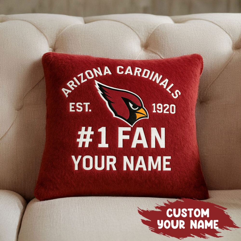 Arizona Cardinals | Premium Custom Decorative Pillow TD