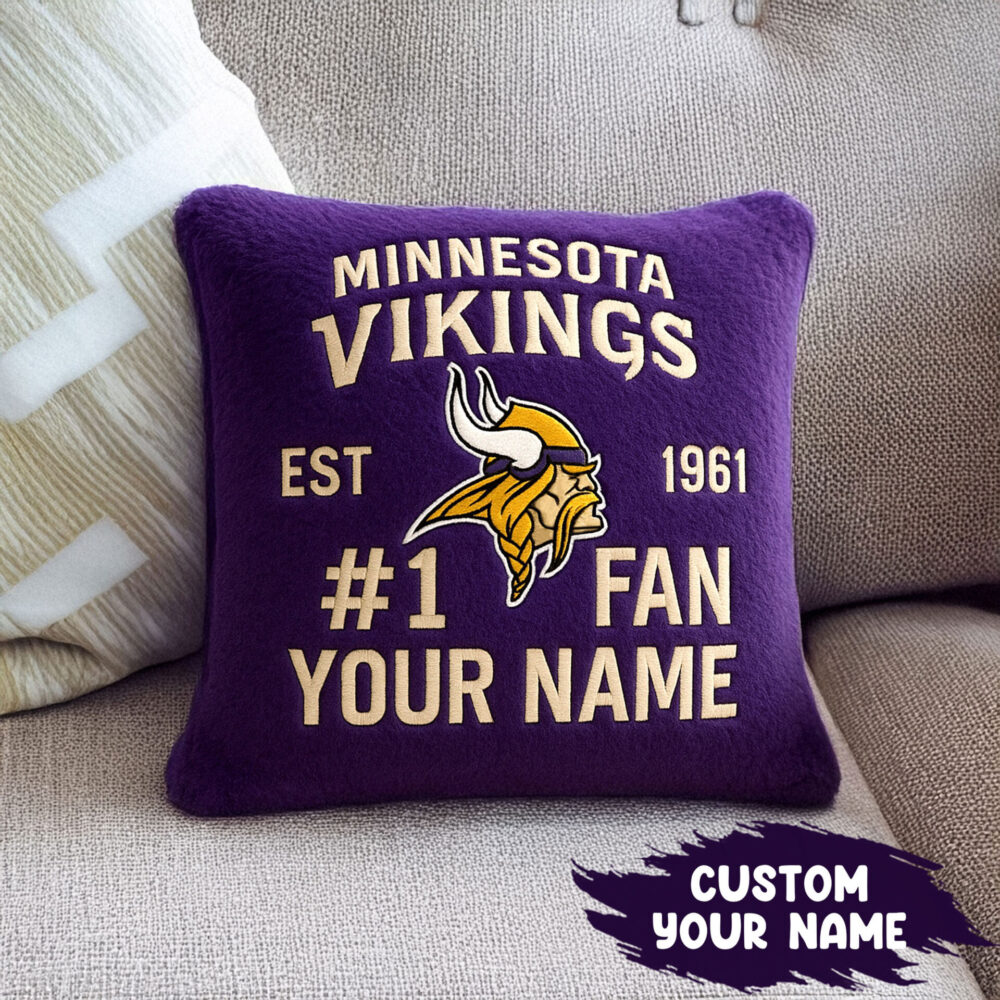 Minnesota Vikings | Premium Custom Decorative Pillow TD
