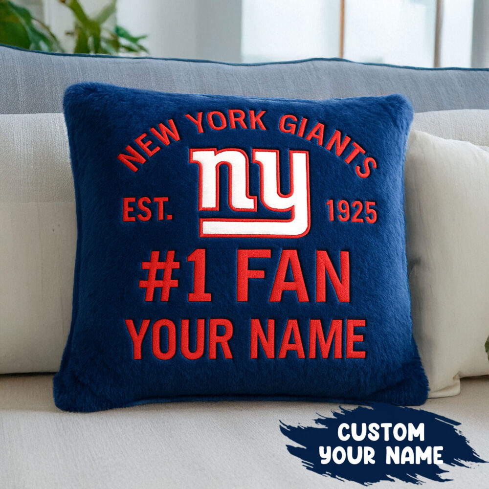 New York Giants | Premium Custom Decorative Pillow TD