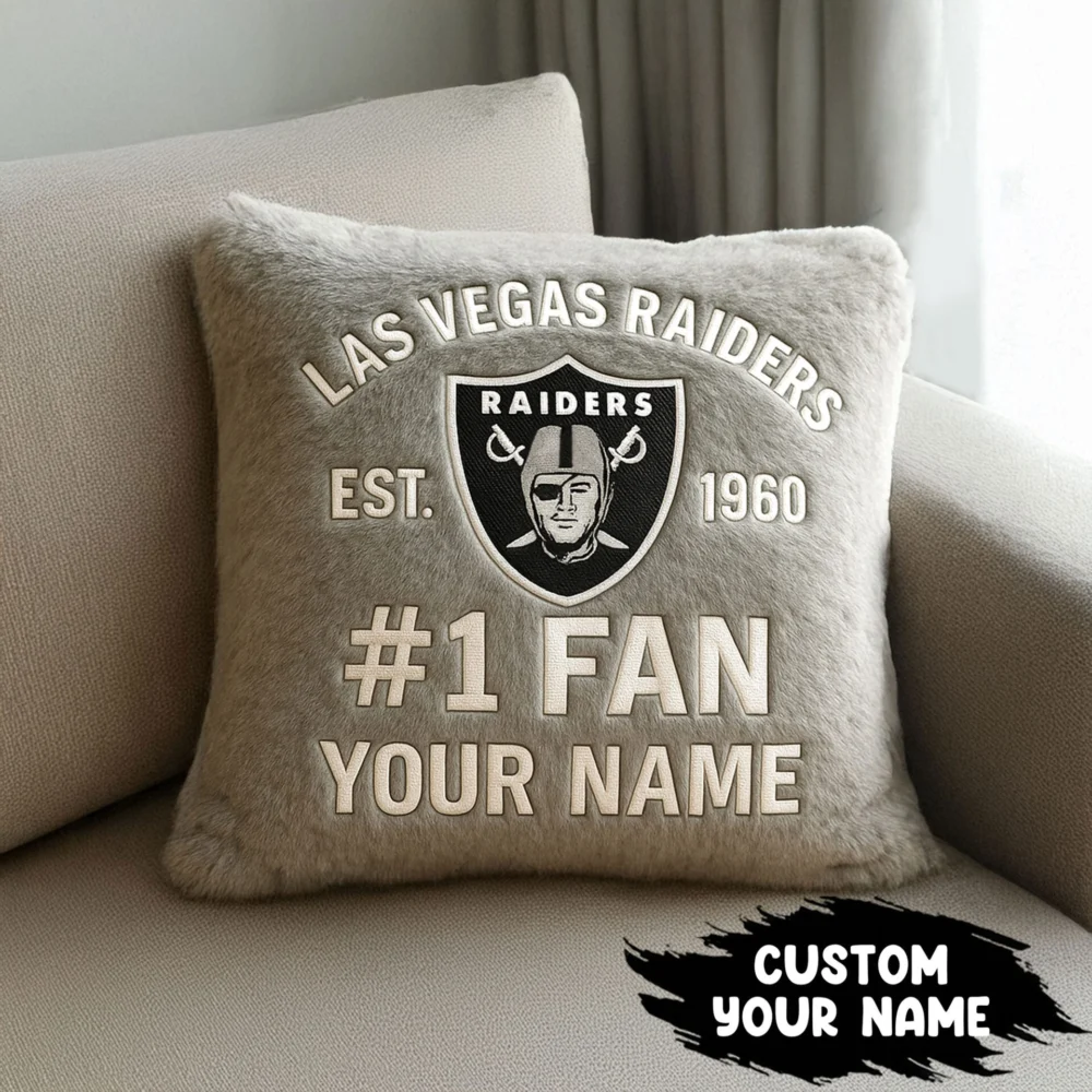 Las Vegas Raiders | Premium Custom Decorative Pillow TD