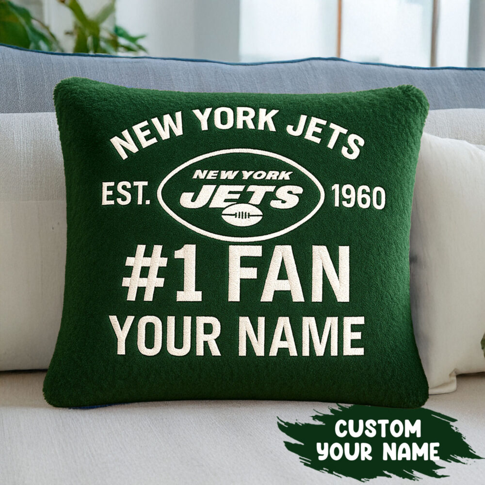 New York Jets | Premium Custom Decorative Pillow TD
