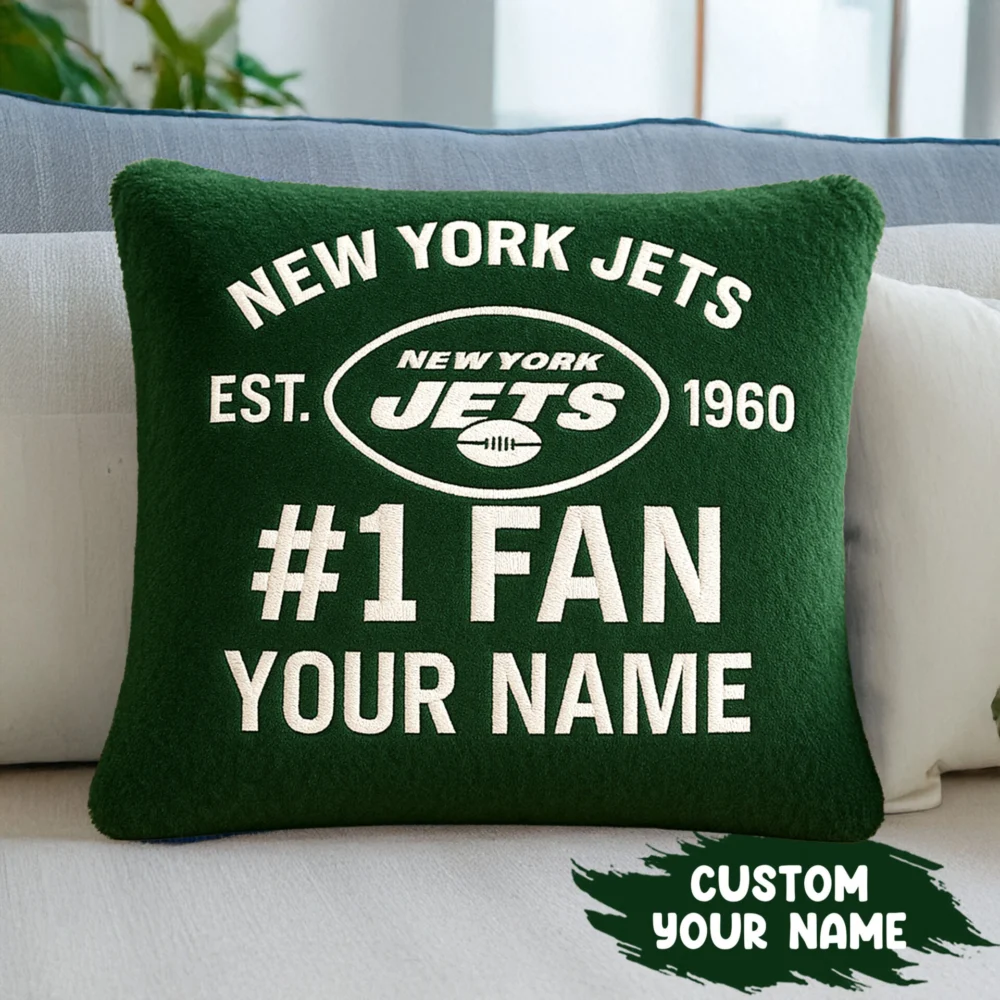 New York Jets | Premium Custom Decorative Pillow TD