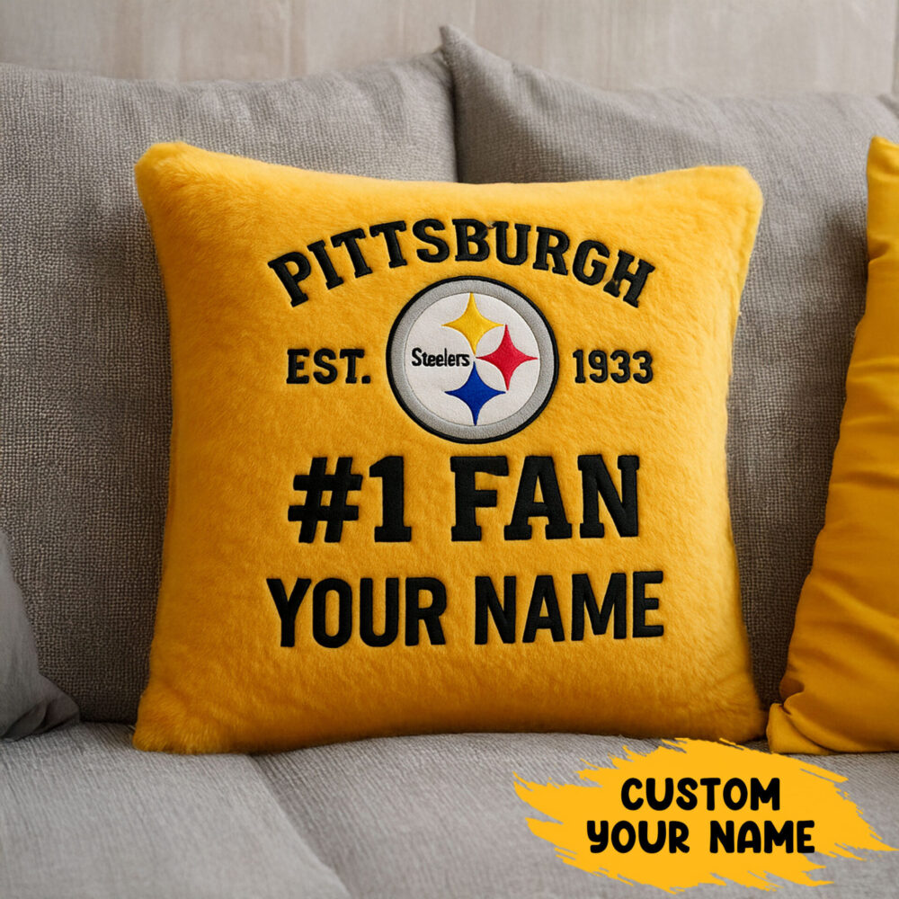 Pittsburgh Steelers | Premium Custom Decorative Pillow TD