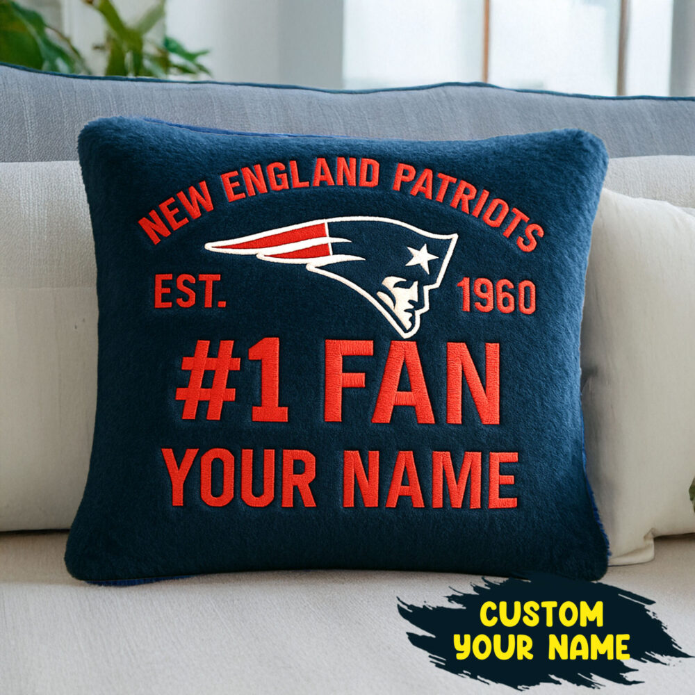 New England Patriots | Premium Custom Decorative Pillow TD