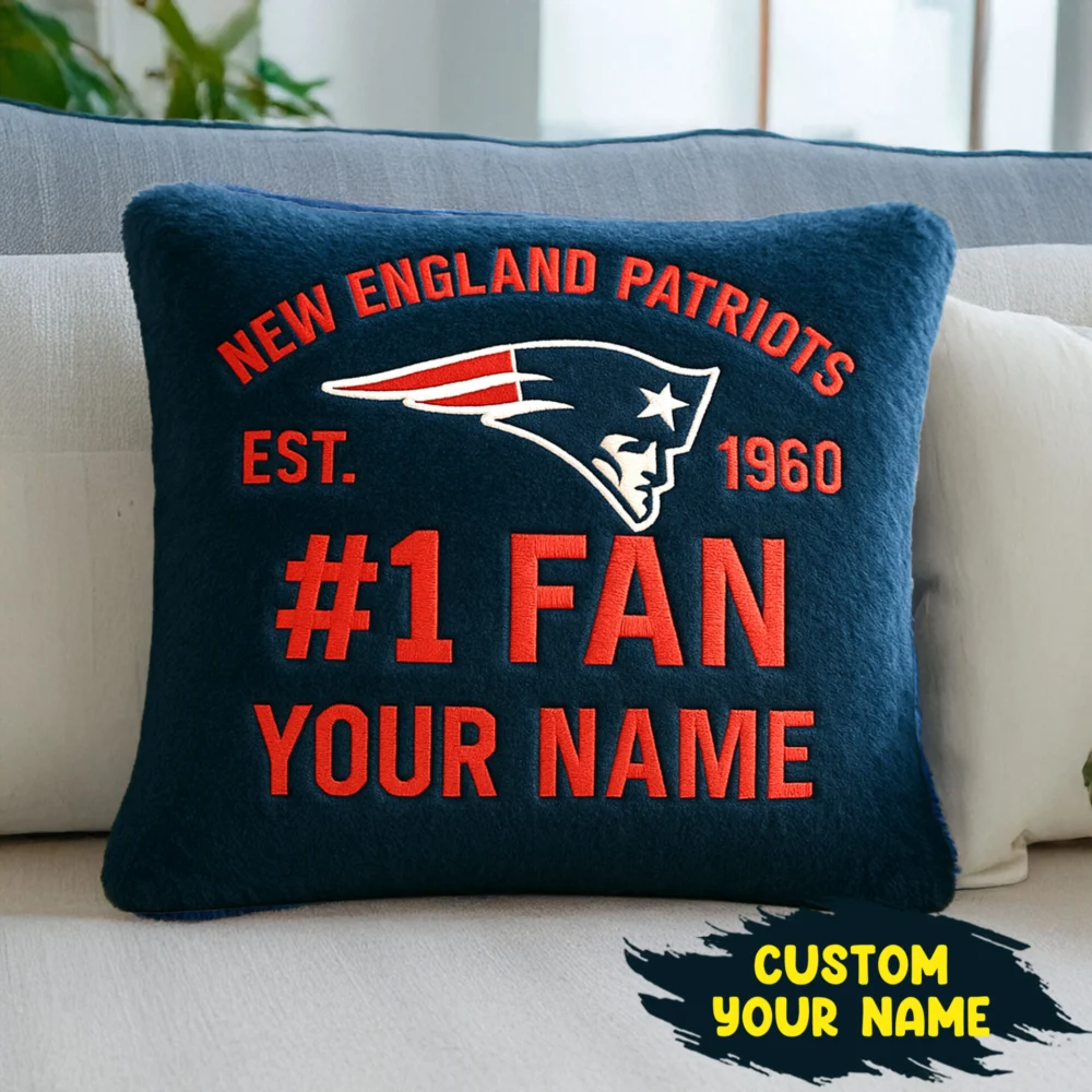 New England Patriots | Premium Custom Decorative Pillow TD
