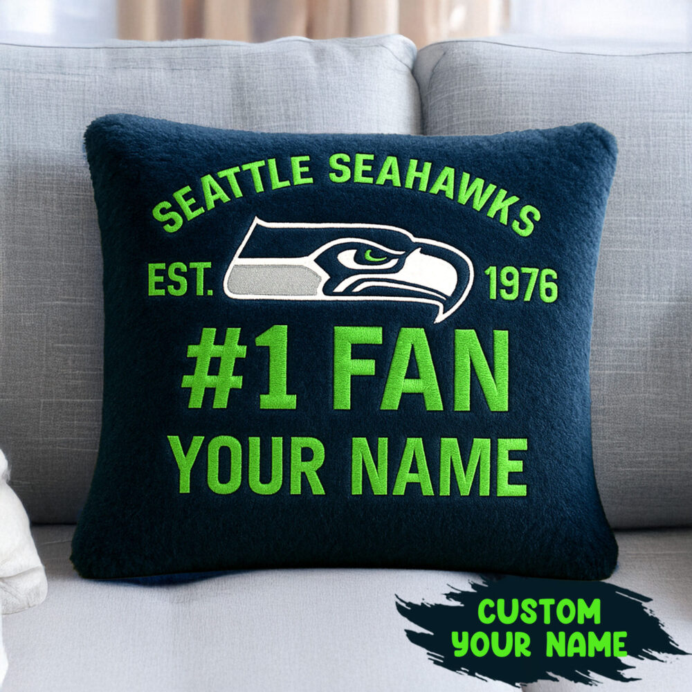 Seattle Seahawks | Premium Custom Decorative Pillow TD
