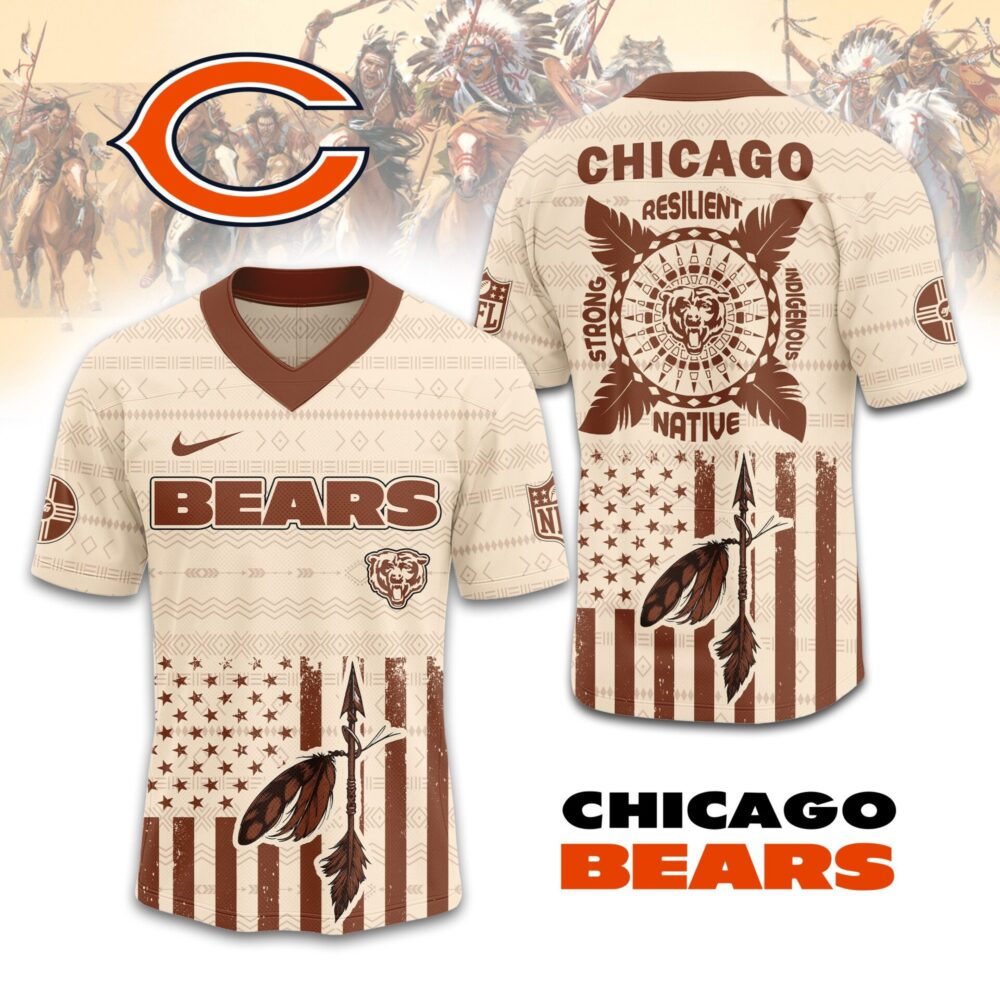 Chicago Bears | Premium Native American Jersey TD