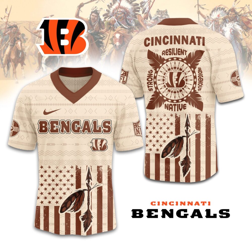 Cincinnati Bengals | Premium Native American Jersey TD