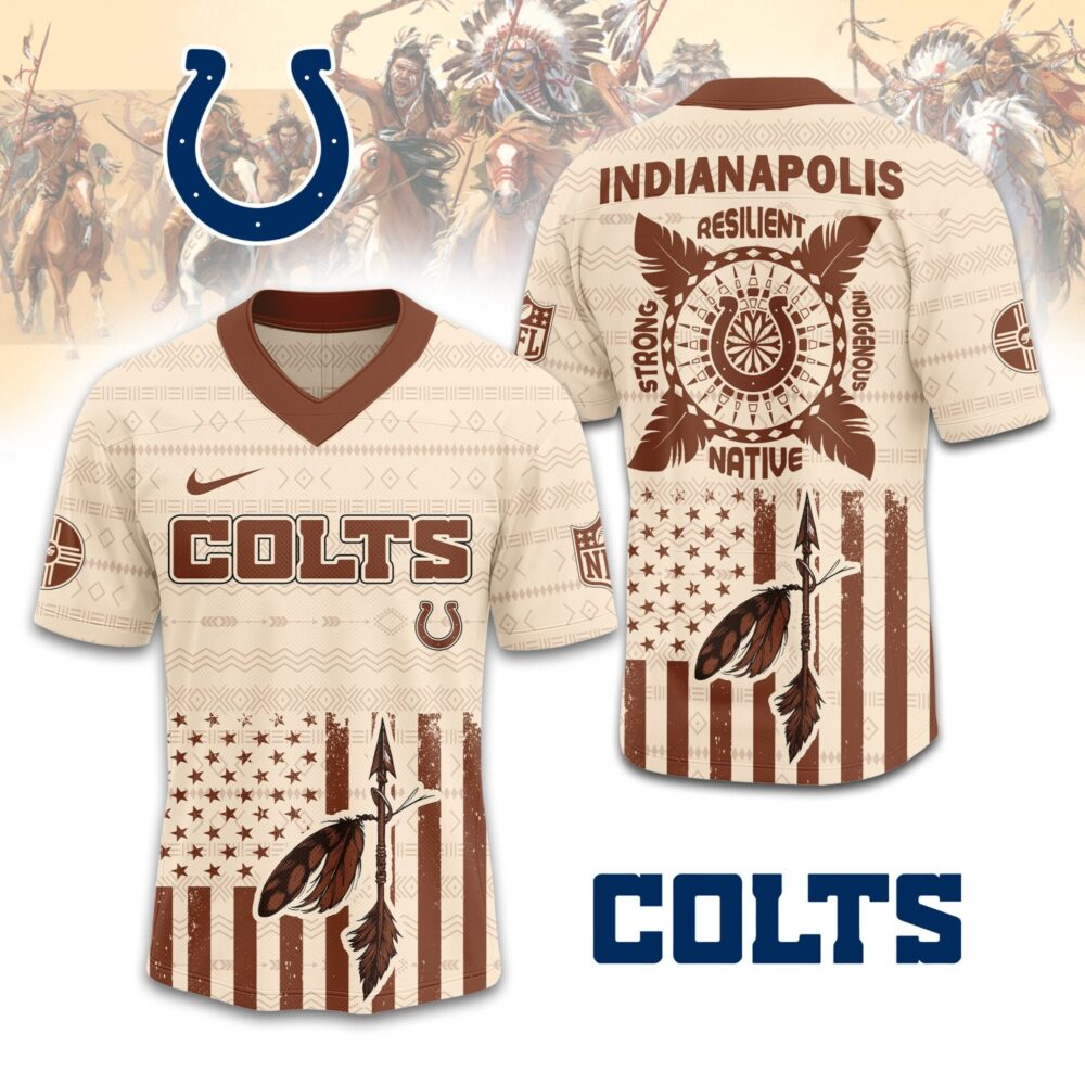 Indianapolis Colts | Premium Native American Jersey TD