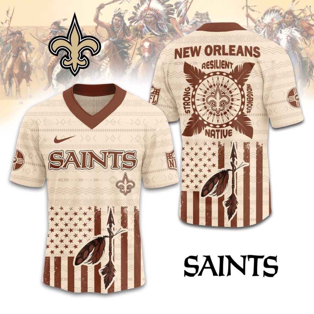New Orleans Saints | Premium Native American Jersey TD