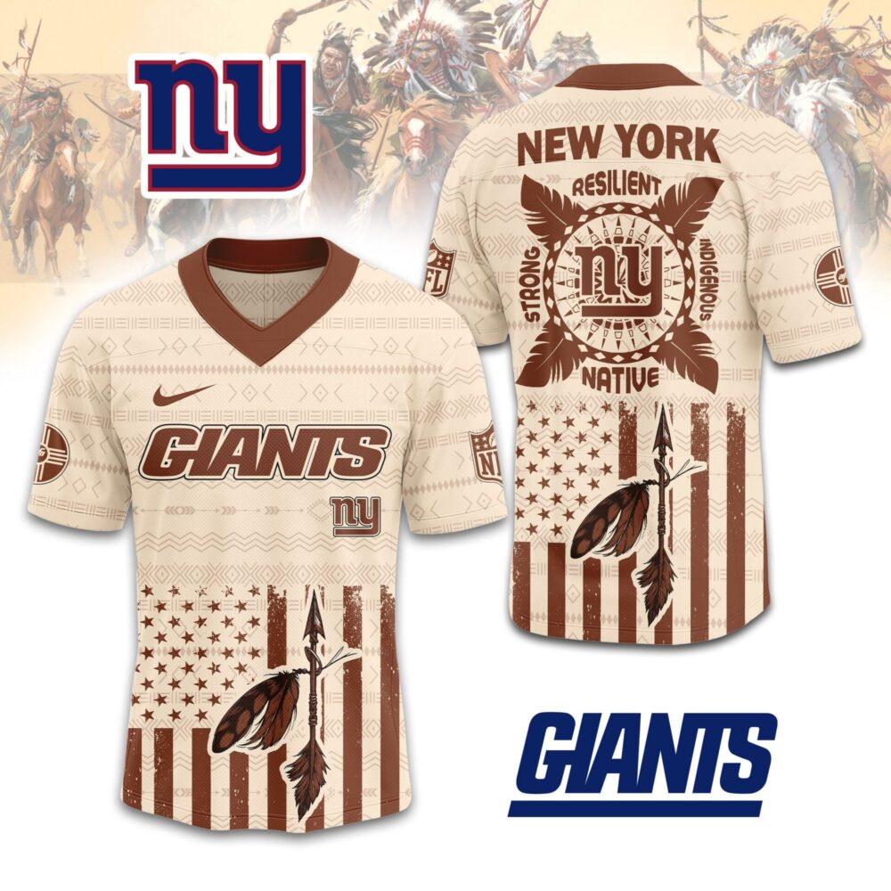 New York Giants | Premium Native American Jersey TD
