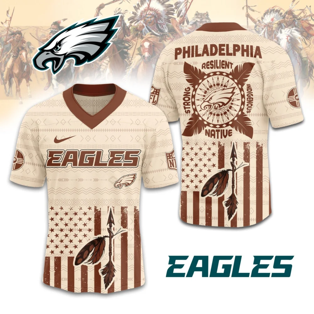 Philadelphia Eagles | Premium Native American Jersey TD