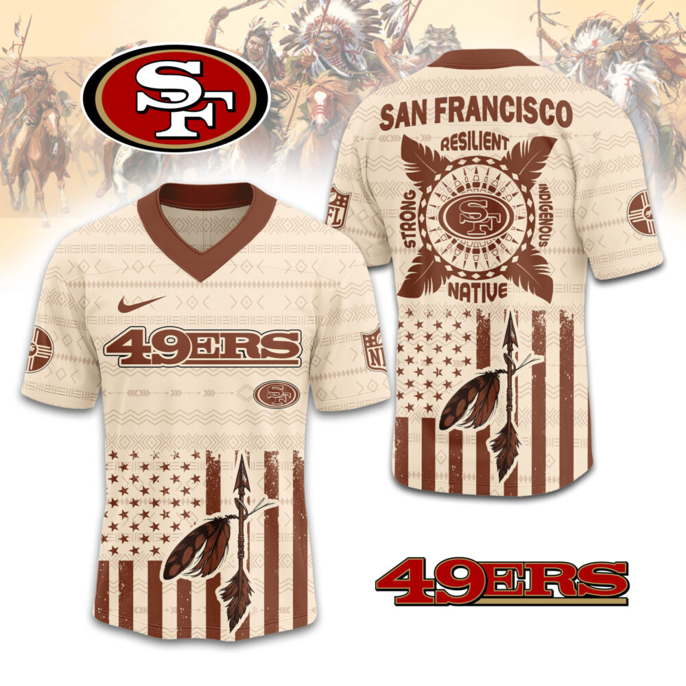 San Francisco 49ers | Premium Native American Jersey TD