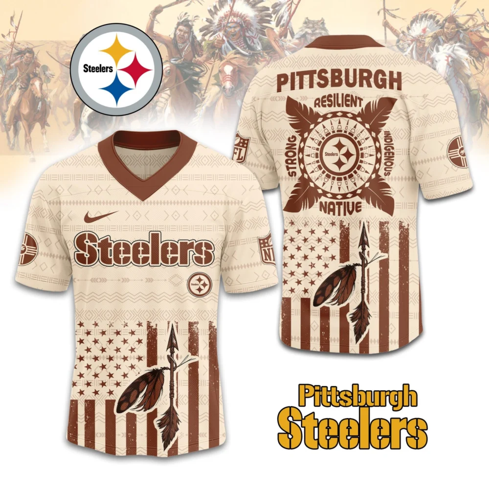 Pittsburgh Steelers | Premium Native American Jersey TD