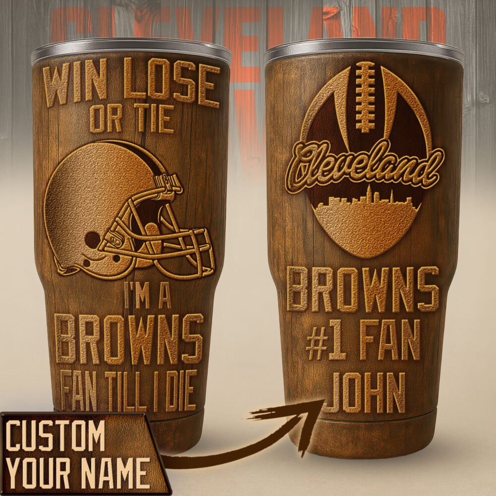 Cleveland Browns | PREMIUM TUMBLER TD