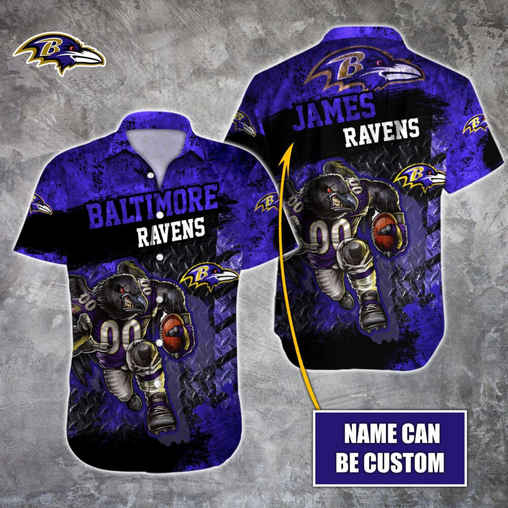 Baltimore Ravens | Hawaii Shirt For Fans, Summer Football Shirt