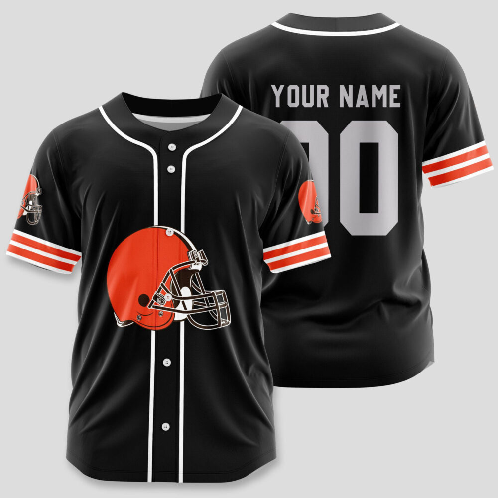 Cleveland Browns | Classic Baseball Jersey - Customize Your Name & Number, Your Style!