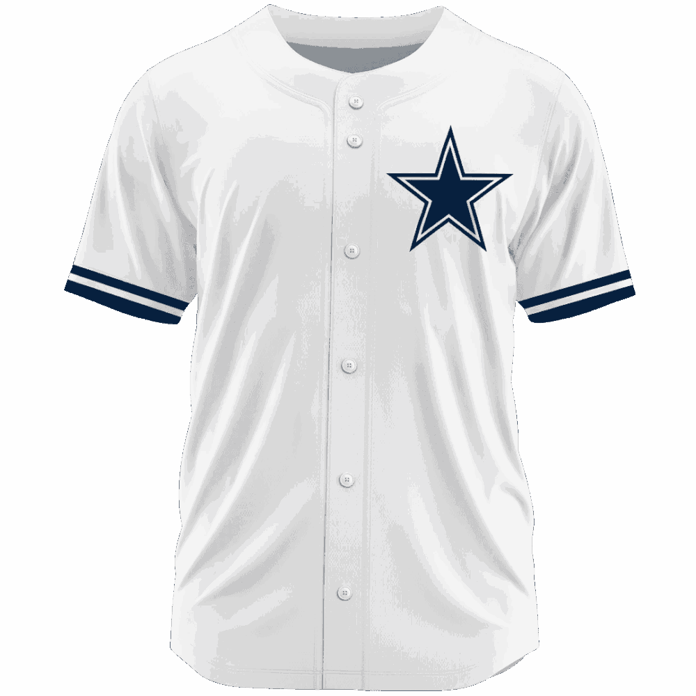 Dallas Cowboys | Classic Baseball Jersey - Customize Your Name & Number, Your Style!