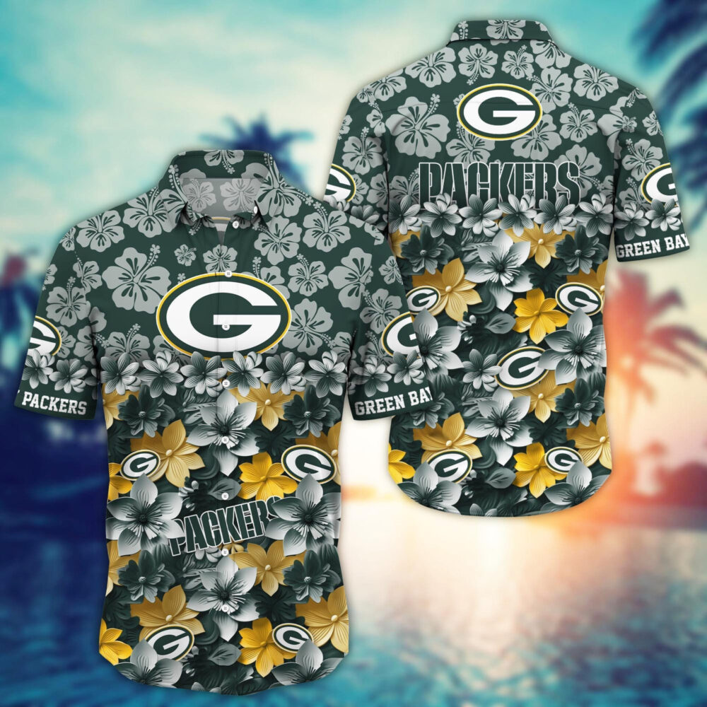 Green Bay Packers | Hawaii Shirt For Fans, Summer Football Shirts