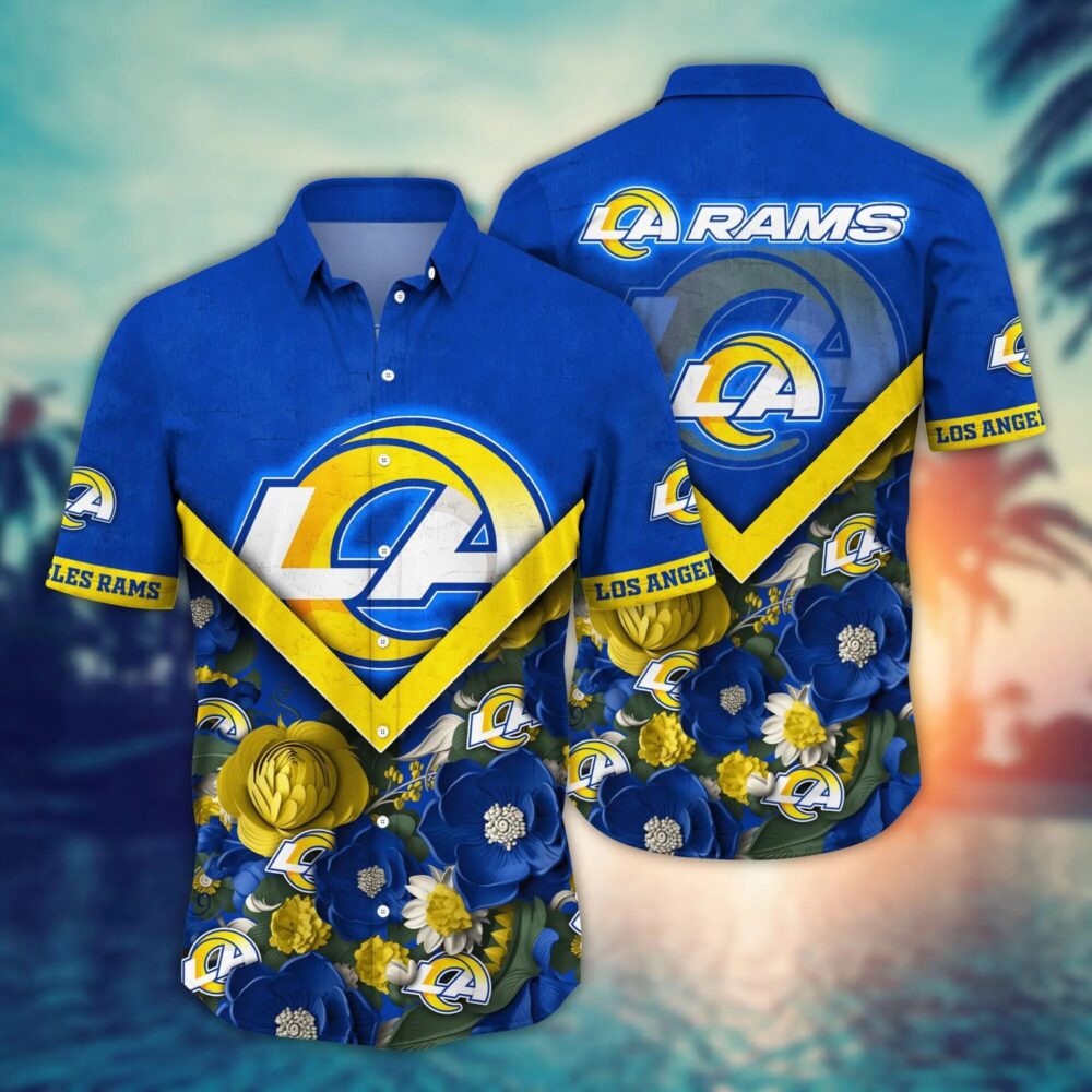 Los Angeles Rams | Hawaii Shirt For Fans, Summer Football Shirt