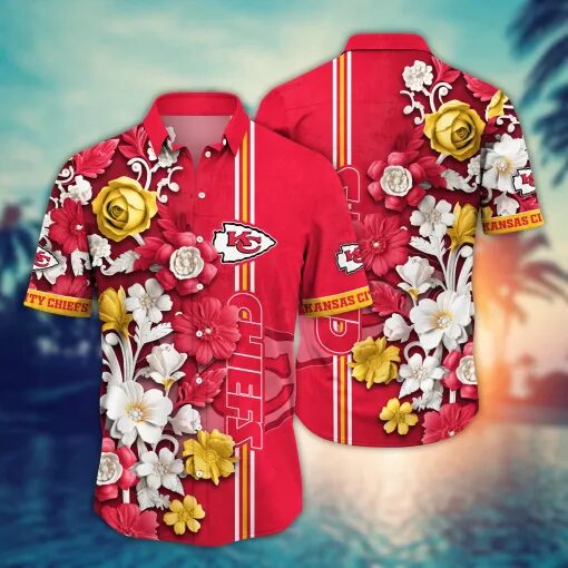 Kansas City Chiefs | Hawaii Shirt For Fans, Summer Football Shirts