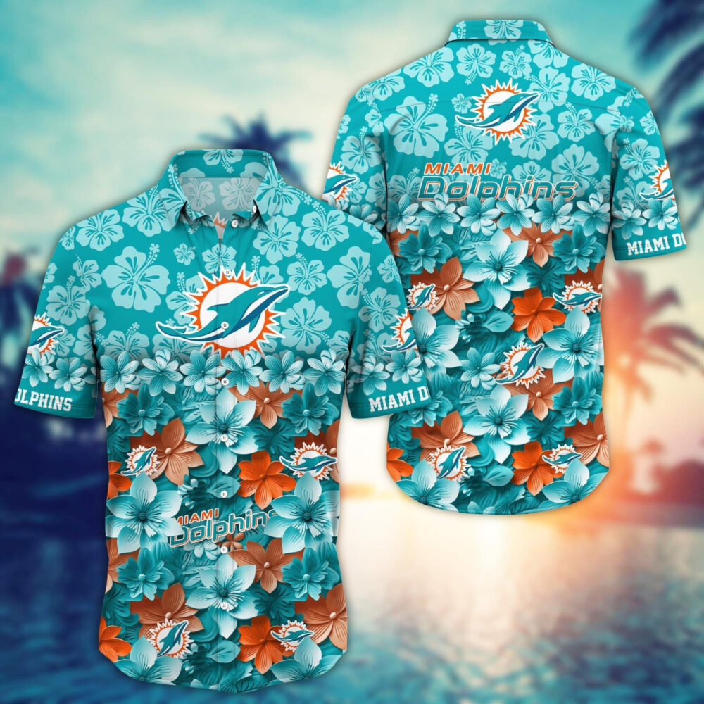 Miami Dolphins | Hawaii Shirt For Fans, Summer Football Shirt