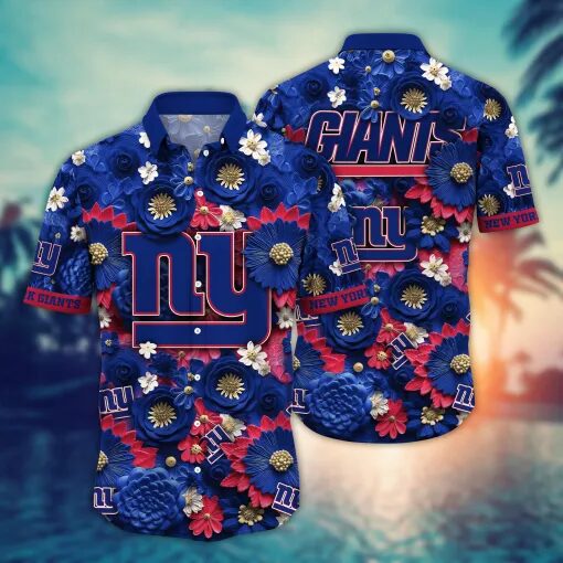 New York Giants | Hawaii Shirt For Fans, Summer Football Shirt