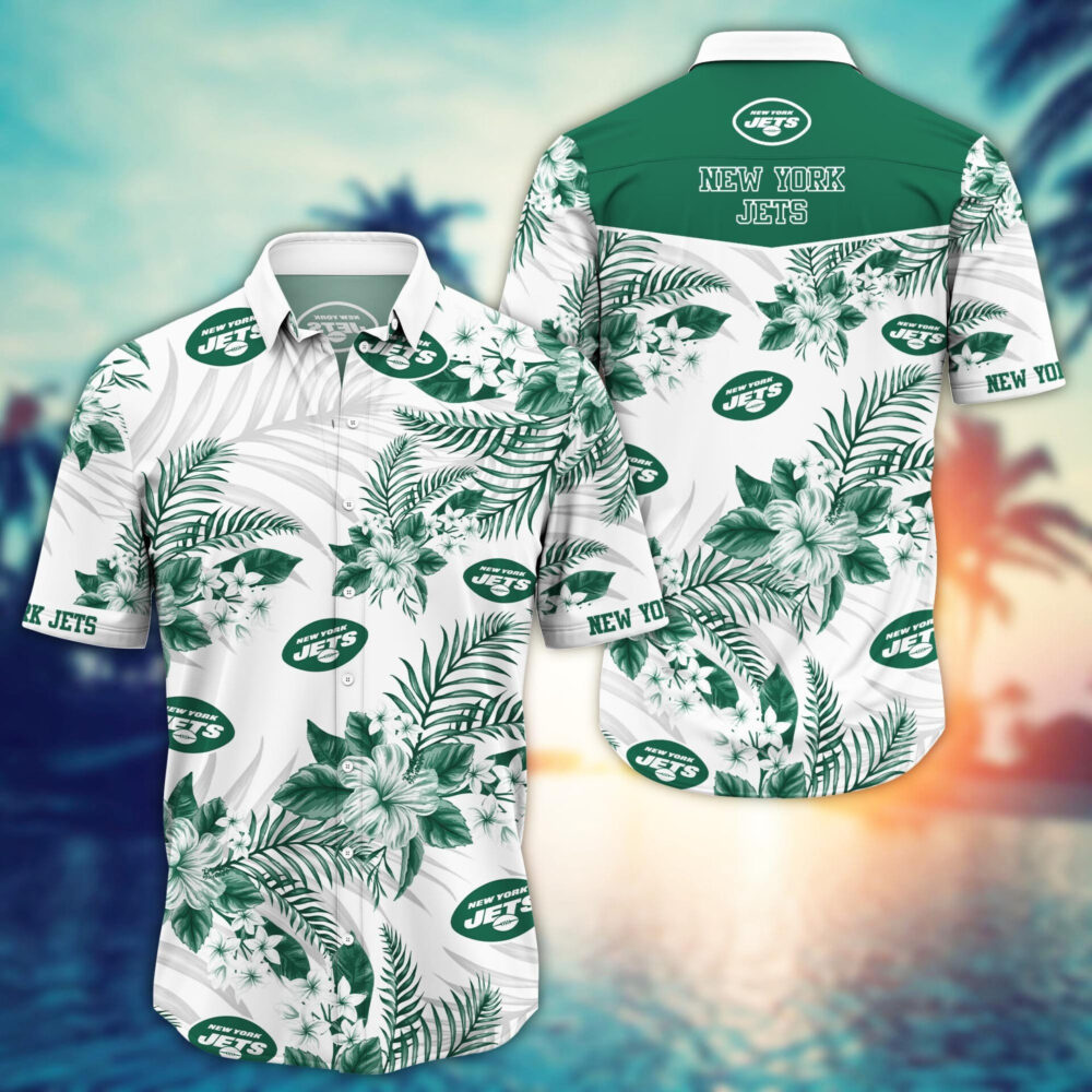 New York Jets | Hawaii Shirt For Fans, Summer Football Shirt
