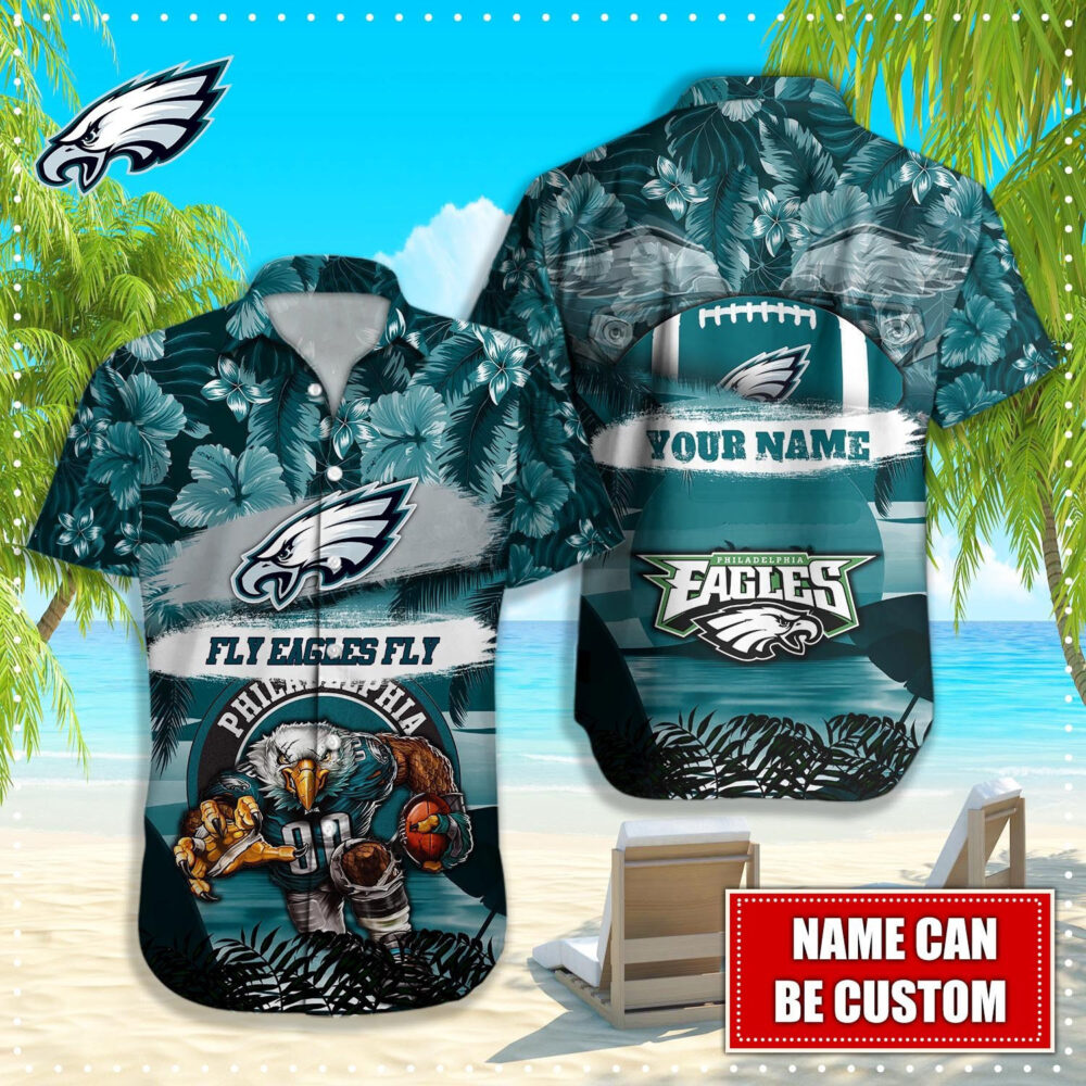 Philadelphia Eagles | Hawaii Shirt For Fans, Summer Football Shirt